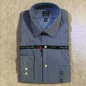 Arrow Fitted No-Iron Dress Shirt 16.5, 34/35